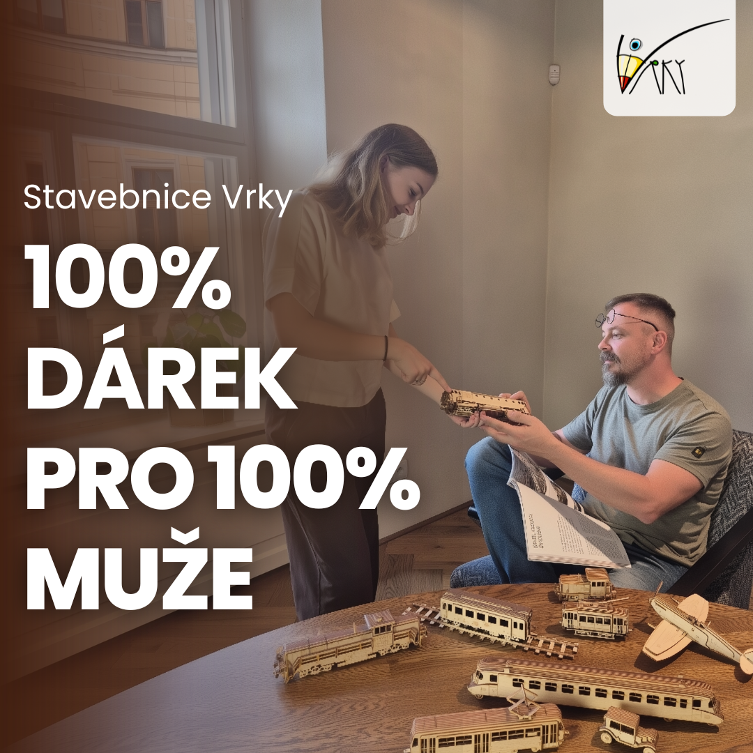 Dárky pro muže – stavebnice VRKY